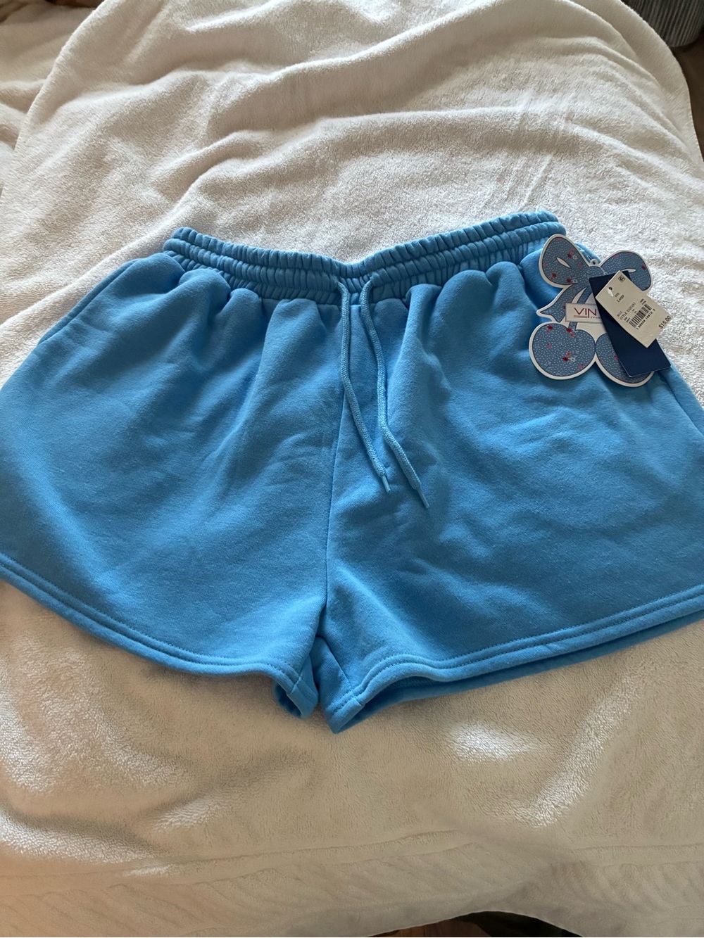 Target Women's Sky Blue Drawstring Athletic Shorts